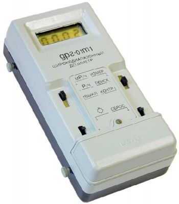 Цифровой широкодиапазонный дозиметр ДРГ-01Т1