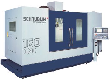 Вертикальный обрабатывающий центр с ЧПУ FANUC 0-MC 160 CNC (Schaublin)