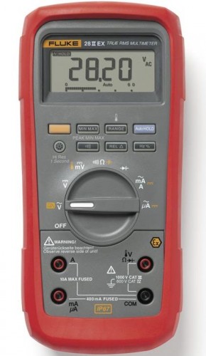 Высокопрочный и искробезопасный мультиметр Fluke-28 II Ex