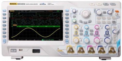 Цифровой осциллограф смешанных сигналов MSO4034 Rigol