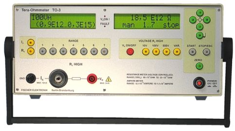 Милли-тераомметр Milli TO-3 cable, Fisher Elektronik