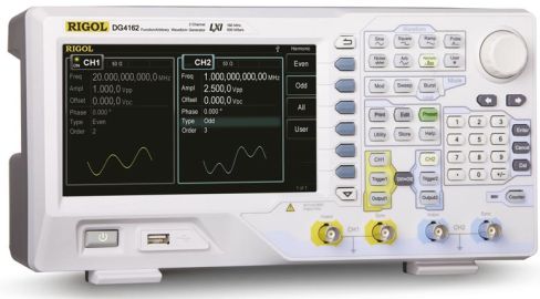 Универсальный генератор сигналов DG4162, Rigol