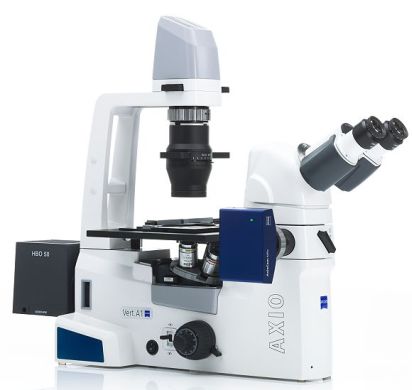 Инвертированный оптический микроскоп Axio Vert.A1 MAT, Carl Zeiss
