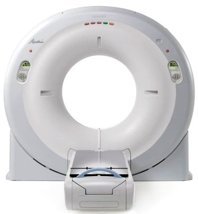 Мультиспиральный компьютерный томограф Aquilion 16, Toshiba