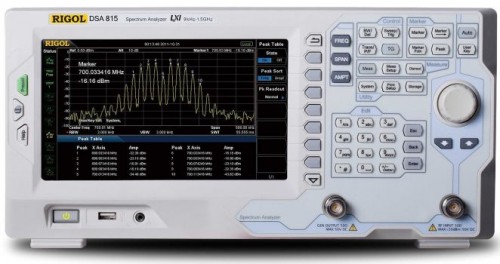 Анализатор спектра с трекинг-генератором DSA815-TG, Rigol