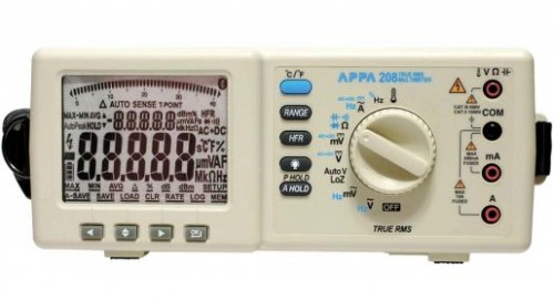 Мультиметр цифровой TrueRMS APPA-208