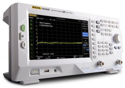 Анализатор спектра сигналов DSA832E, Rigol