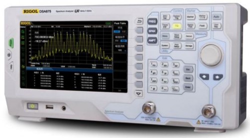 Цифровой анализатор спектра DSA875, Rigol