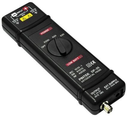 Дифференциальный пробник DP-25, Pintek Electronic