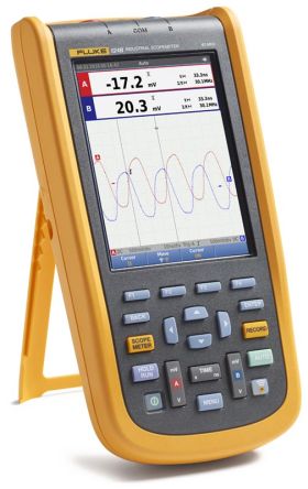 Портативный осциллограф-мультиметр 124B/S, Fluke