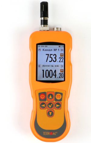 Термометр контактный цифровой двухканальный ТК-5.29, Техно-АС