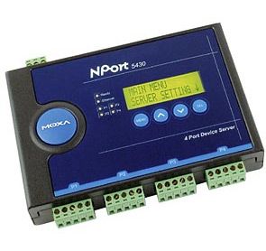 Сервер интерфейсов NPort 5430 w/adapter, MOXA