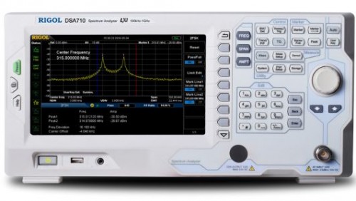 Цифровой анализатор спектра DSA705, Rigol