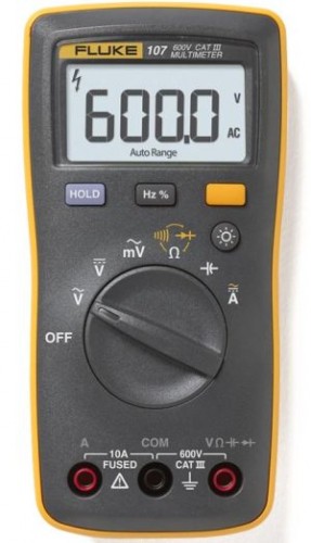 Мультиметр Fluke-107 600V Cat III