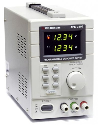 Линейный управляемый источник питания APS-7306, Актаком