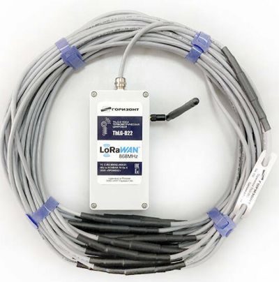 Цифровая термометрическая коса LoRaWAN ThLG-D22, Горизонт