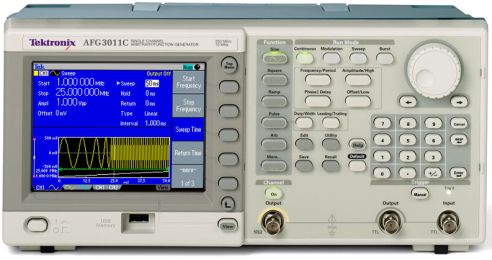 Универсальный генератор сигналов AFG3021C, Tektronix