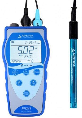 Портативный pH-метр PH241 ЭКОСТАБ, Apera Instruments