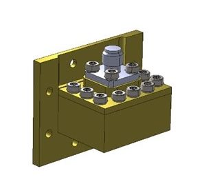 Коаксиально-волноводный переход РК-КВП-WR75-8/17, Радиокомп