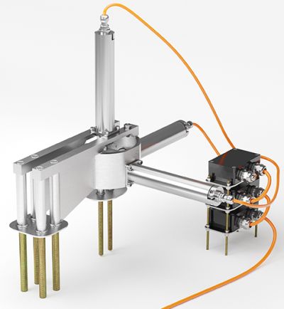 Щелемер автоматический CMMG-D02-50 &plusmn;25мм, Горизонт