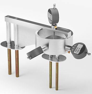 Щелемер механический CMMG-02-50 &plusmn;25 мм, Горизонт