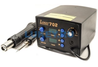 Термовоздушная паяльная станция LUKEY-702, Lukey