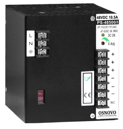 Промышленный блок питания PS-48500/I, OSNOVO