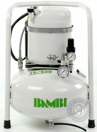 Компрессор бесшумный MD75/250V, Bambi