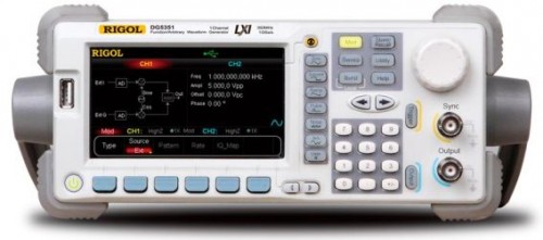 Универсальный генератор сигналов DG5351, Rigol