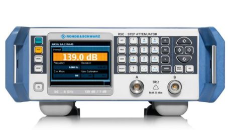 Программируемый ступенчатый аттенюатор RSC, Rohde-Schwarz