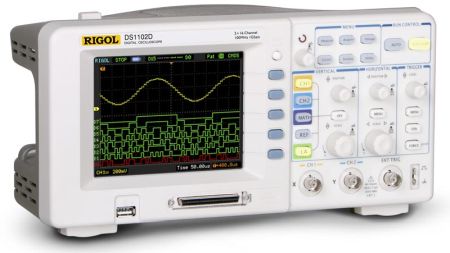 Цифровой осциллограф смешанных сигналов DS1102D, Rigol