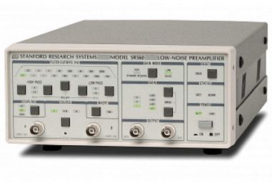 Малошумящий предусилитель напряжения SR560, Stanford Research Systems