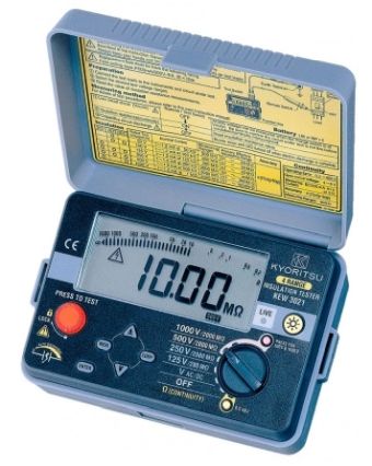 Цифровой мегаомметр KEW Model 3023A, Kyoritsu